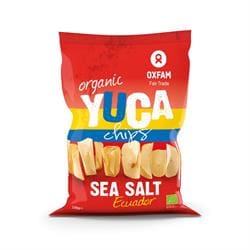 OXFAM FAIR TRADE - ORGANIC Yucachips salt 150g