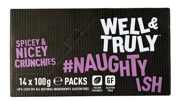 Well & Truly Crunchies Smokey Bacon Snack 100g - Image 2