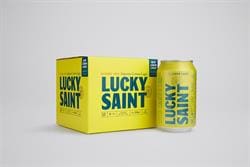 Lucky Saint Superior Unfiltered Alcohol Free Lemon Lager 4x330ml