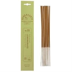 Herb & Earth Incense -Lemongrass 20 sticks