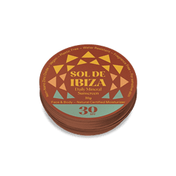 Mini Tin Plastic Free Face & Body Natural Mineral Sunscreen SPF30