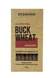 Seggiano Organic Buckwheat Digestive Biscuits 150g
