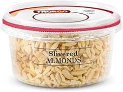 Tropgo Slivered Raw Almonds 150g