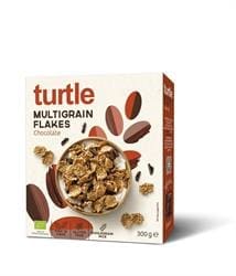 Turtle Multigrain Flakes with Dark Chocolate 300g Organic GF