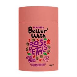 Better With Rose petal Almonds Tube 140g