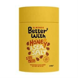 Better With Honey & Sea Salt Almonds Tube 140g