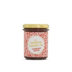 The Curious Curd Co Strawberry Daiquiri Curd 210g