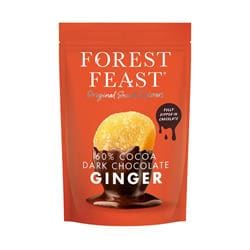 60% Cocoa Dark Chocolate Ginger 130g