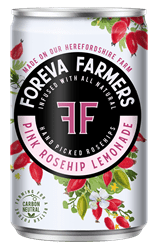 Foreva Farmers Pink Rosehip Lemonade Multipack 8x150ml