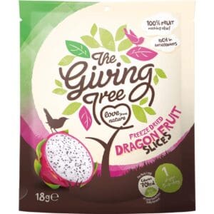 Freeze Dried Dragon Fruit Crisps 18g