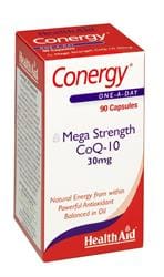Conergy CoQ-10 30mg +Vit E Cap
