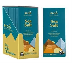 Pico Organic Sea Salt Chocolate Bar 80g