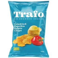 Organic Crinkle Cut Paprika Crisps 125g