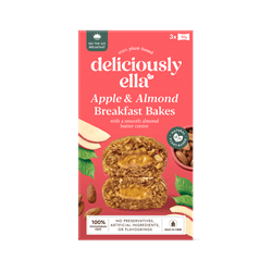 Deliciously Ella Apple & Almond Breakfast Bakes (50g x 3)