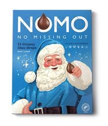 Nomo Xmas Free From Chocolate Advent Calendar 70g