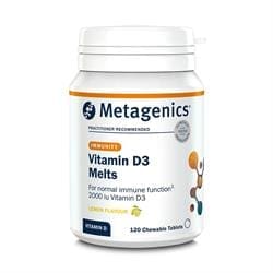 Vitamin D3 Lemon Melts 120 Tablets