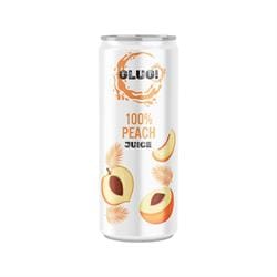 GLUG! 100% Peach Juice 320ml - Pack of 6