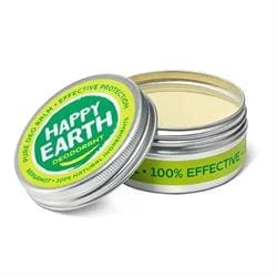 Happy Earth Natural Deodorant Balm Bergamot 45gr - Pack of 2