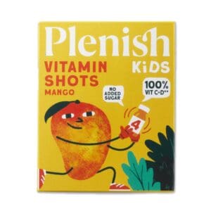 Plenish Kids Mango Vitamin Shot Multi Pack 4 x 60ml
