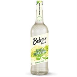 Belvoir Farm Sparkling No Added Sugar Elderflower 750ml - Pack of 2