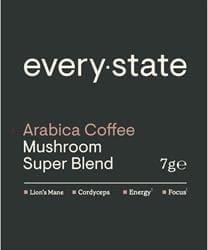 everystate Arabica Coffee + Mushroom Super Blend Sachet 7g - Pack of 20