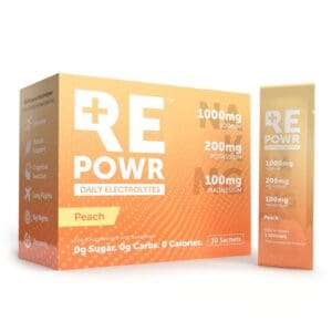 Peach 30 Sachets | Clean Electrolytes For Healthy People