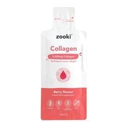 Zooki Collagen 5000mg Marine Berry 1x15ml Liquid Sachet - Pack of 20