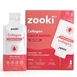 Zooki Collagen 5000mg Marine Berry 30 Sachets Box