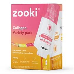 Zooki Collagen 5000mg Marine Variety Pack 14 Sachets Box