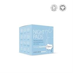 Simply Gentle Organic cotton Night time Pads with wings