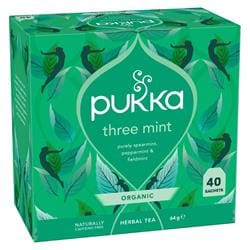 Pukka Organic Three Mint x 40 Teabags