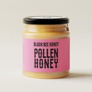 Black Bee Honey Honey + Pollen 227g