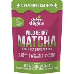 Green Origins Wild Berry Matcha Powder 75g